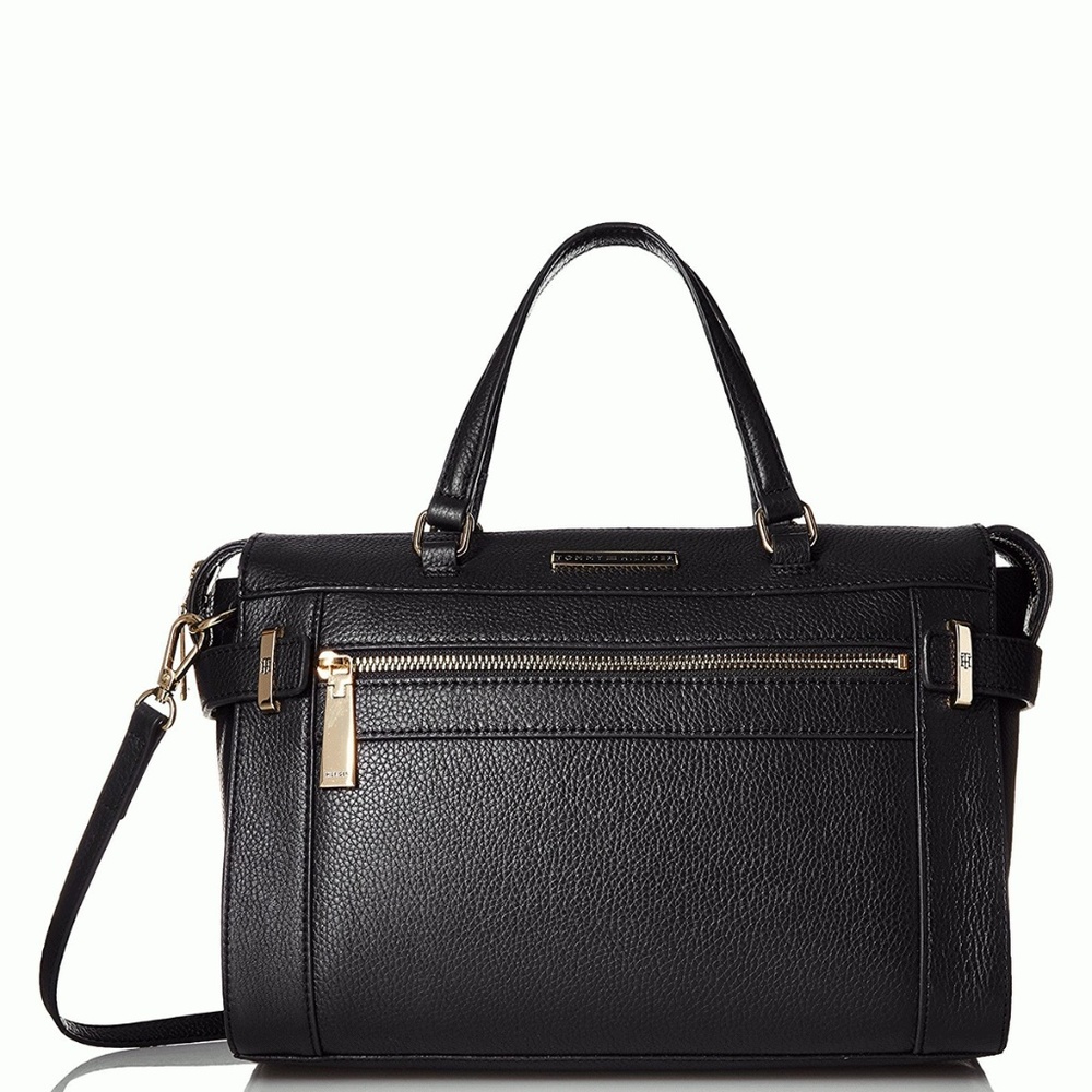 Tommy Hilfiger Savanna Pebbled Leather Shopper